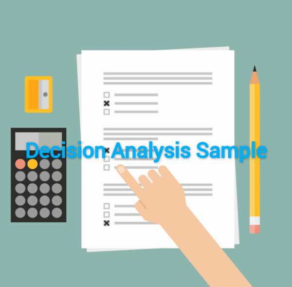 Decision Analysis Sample